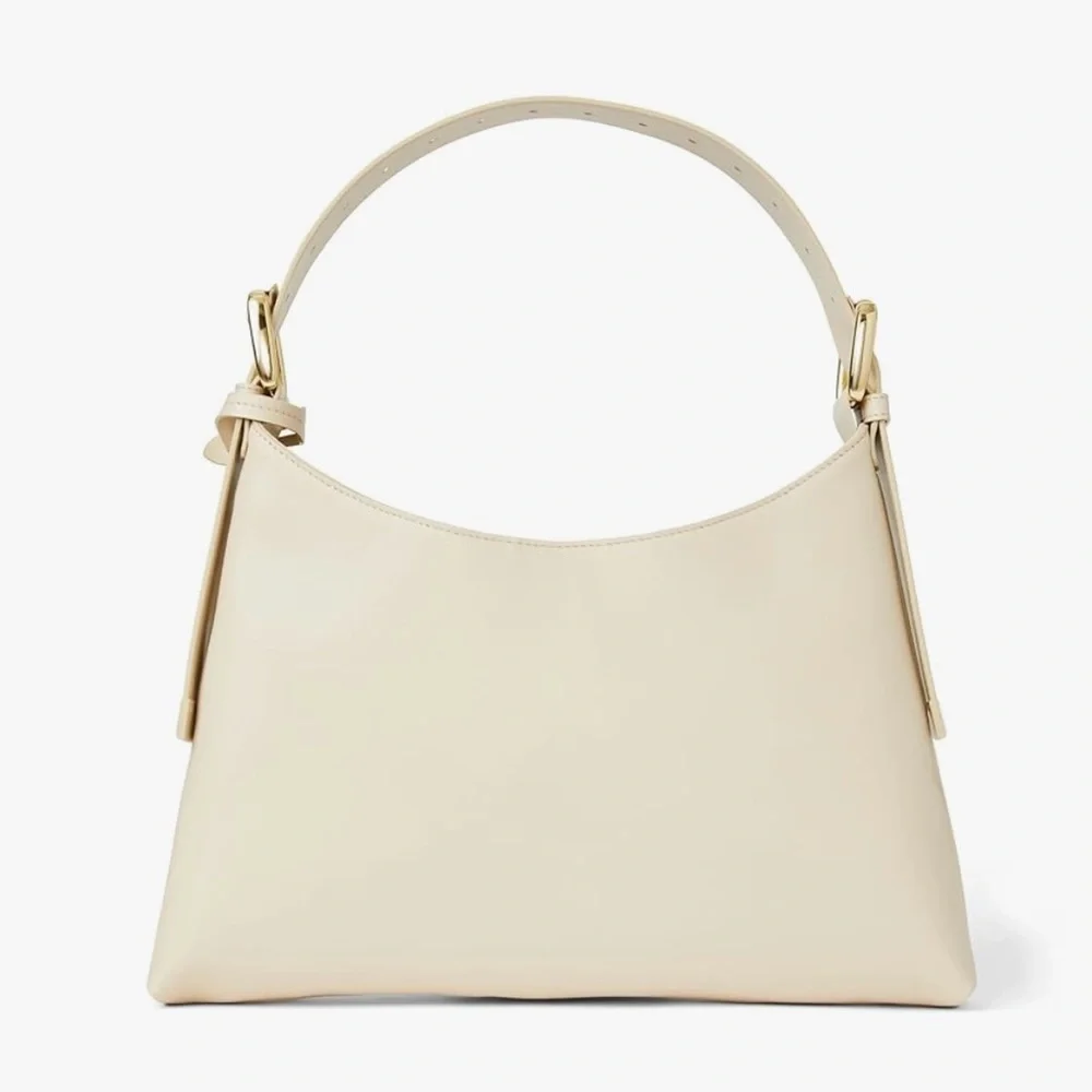 Bruno Magli Cora Leather Made in Italy Hobo Shoulder Bag